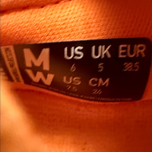 NOBULL Allday Knit Runner Bright Orange Sneakers - Picture 7 of 9